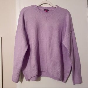 Vince Camuto Lavender Crewneck Sweater